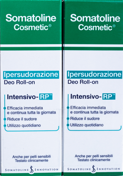 Dezodorant Somatoline Cosmetic Pack Hyper Perspiration s Roll On 2 x 40 ml (8002410062922)