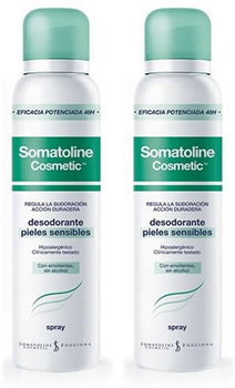 Дезодорант Somatoline Cosmetic Pack Hyper Perspiration s Spray 2 x75 мл (8002410062915)