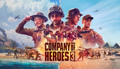 Игра Company of Heroes 3 - Europe для ПК (Ключ активации Steam)