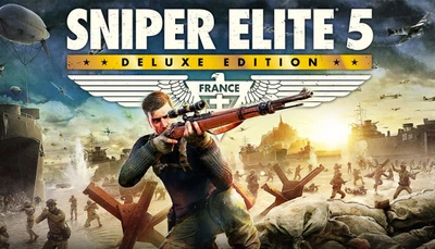 Игра Sniper Elite 5 Deluxe Edition - Europe для ПК (Ключ активации Steam)