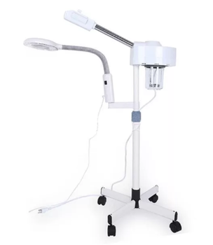 Вапоризатор горячего пара с лампой-лупой DT-318 от BuyBeauty (2 в 1)