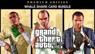 Игра Grand Theft Auto V: Premium Edition & Whale Shark Card Bundle для ПК (Ключ активации Rockstar Games)