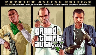 Игра Grand Theft Auto V: Premium Online Edition для ПК (Ключ активации Rockstar Games)