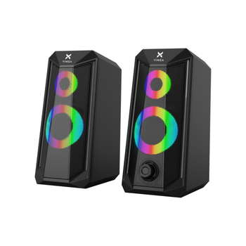 Акустична система Vinga SP-200 LED USB Black (156410)