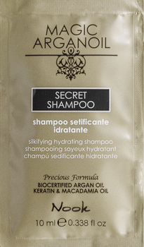 Зволожувальний шампунь NOOK MAGIC ARGANOIL Secret 10 мл