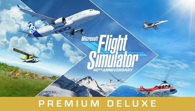Игра Microsoft Flight Simulator Premium Deluxe 40th Anniversary Edition (PC / Xbox Series X|S) (Ключ активации Microsoft)