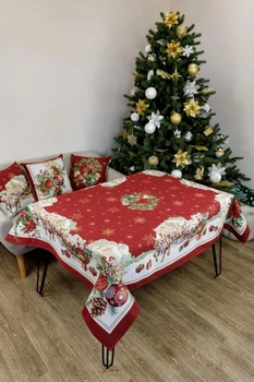 Скатертина гобеленова Present Прованс Різнокольоровий 90х100 см (7328)