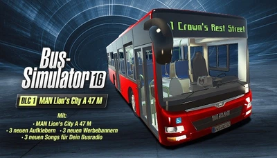 Доповнення Bus simulator 16: Man Lion's City A 47 M для ПК (Ключ активації Steam)