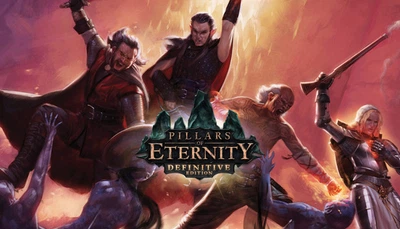 Игра Pillars of Eternity: Definitive Edition для ПК (Ключ активации Steam)