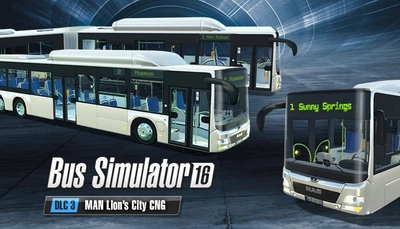 Доповнення Bus Simulator 16: Man Lion's City CNG для ПК (Ключ активації Steam)