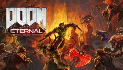 Игра Doom Eternal для ПК (Ключ активации Steam)