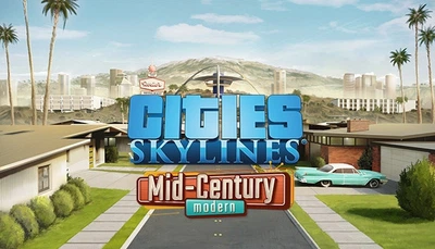 Дополнение Cities: Skylines - Content Creator Pack: Mid-Century Modern для ПК (Ключ активации Steam)