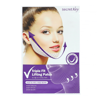 Патчи для подтяжки контура лица Secret Key Triple Fit Lifting Patch