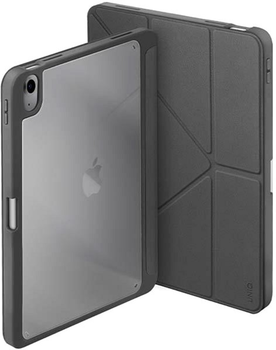 Książka Uniq Moven do Apple iPad 10 generation 2022 Charcoal Grey (8886463683484)