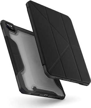 Książka Uniq Trexa do Apple iPad Pro 11" 2021/2020 antybakteryjna Black (8886463677582)