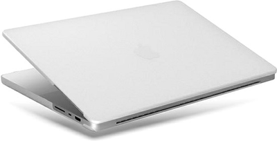 Etui na laptopa Uniq Claro do Apple MacBook Pro 14" 2021 Dove Matte Clear (8886463679739)