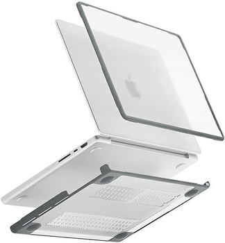 Чохол-накладка Uniq Venture Apple MacBook Pro 14" (2021) Grey (8886463679715)
