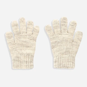 Детские зимние вязаные перчатки Coccodrillo ZC3360302BAC-002 XXL Бежевые (5904986217146)