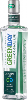 Водка Green Day Organic 0.7 л 40% (4820073561781)