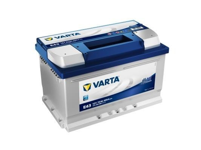 Акумулятор VARTA BLUE DYNAMIC 72Ah, EN 680, правий "+" 278х175х175 (ДхШхВ) | 6СТ-72 АзЕ (E43)5724090681