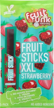 Фруктові стіки Fruitfunk з ароматом полуниці 20 г х 5 шт (8719189354645)