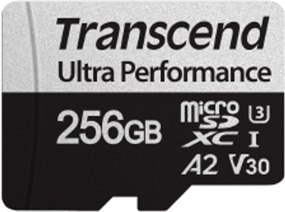 Карта памяти Transcend MicroSDXC 256GB UHS-I/U3 Class 10 340S (TS256GUSD340S)