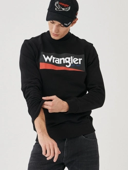 Свитшот мужской Wrangler W212236 XL Черный (8682344278738)