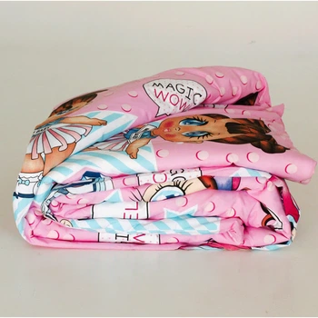 Підковдра Бязь Lola dolls 110*140 см Рожевий
