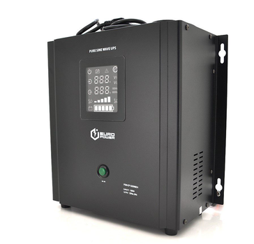 UPS ИБП с правильной синусоидой Europower PSW-EPWM24 1500VA, 1050W, АКБ 24В, заряд 10/20А