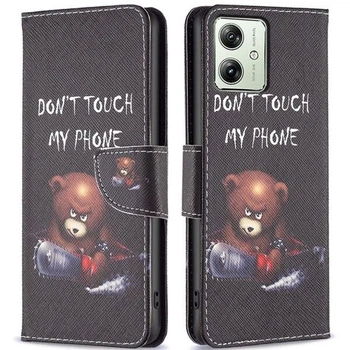 Чохол-книжка Deexe Color Wallet для Motorola Moto G54 / G54 Power - Bear