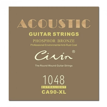 Струны акустической гитары Civin CA90 M Phosphor Bronze Medium (American Imported) 12/53