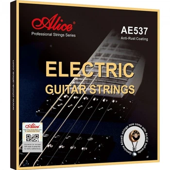 Струны для электрогитары Alice AE537SL Bronze Color High-Carbon 9-42