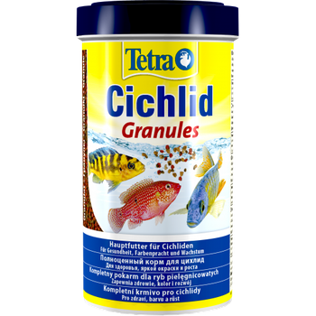 Tetra Корм Tetra Cichlid XL Flakes хлопья 500мл, цена на Корм для  аквариумных рыб , купить Корм Tetra Cichlid XL Flakes хлопья 500мл в Danio