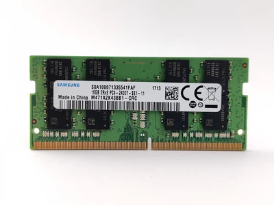 Оперативна пам'ять для ноутбука SODIMM Samsung DDR4 16Gb PC4-2400T (M471A2K43BB1-CRC) 11662
