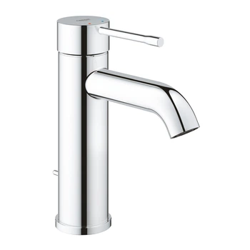 Cмеситель для умывальника однорычажный GROHE Essence хром латунь с донным клапаном 24171001/23589001
