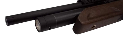 Пневматична гвинтівка (PCP) ZBROIA Козак FC-2 450/230 (кал. 4,5 мм, коричневий)