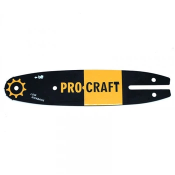 Пильна шина Procraft 8 24 см для акумуляторної ланцюгової пилки PKA20