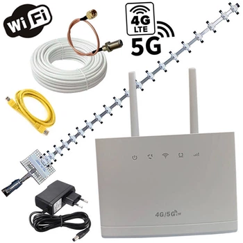4G Wi-Fi Швидкісний інтернет (Роутер HiLink D311 + Антена 21 Дб)