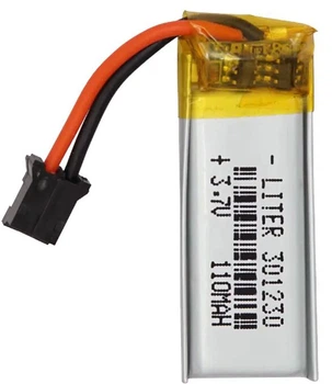 Аккумулятор Li Pol 301230 110мАч 3.7В (разъем PHR 2 BK). Liter Energy