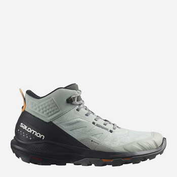 Чоловічі черевики низькі для хайкінгу з Gore-Tex Salomon OUTpulse MID GTX Wrought Iron/Black 415889 45.5 (11US) 28.5 см Сірі (193128885878)