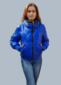 Жіноча демісезонна куртка Lady Yep 42 синій ( VTK400WB)