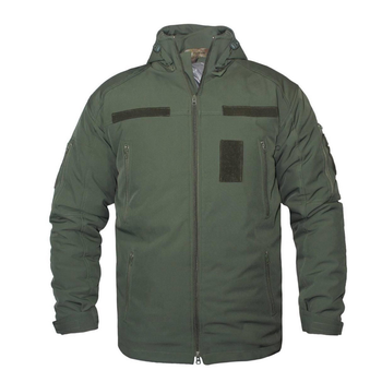 Мужская Зимняя Куртка SoftShell с подкладкой Omni-Heat олива размер S 46