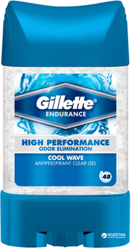 Гелевий дезодорант - антиперспірант Gillette Cool Wave 70 мл (7702018978120)