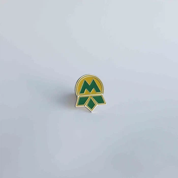 Значок Dobroznak Логотип Київського метро (5018)