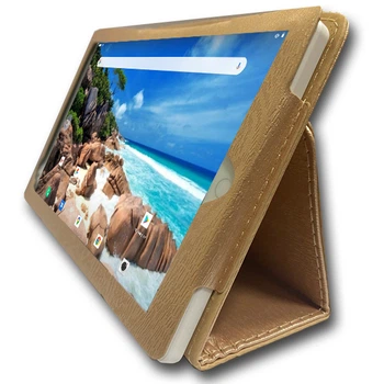 Обложка-подставка Hoozo универсальная для планшетов Hoozo MT Pad 8 LTE с диагональю 8" Gold