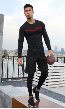Рашгард компресійний EVS Red Line 4045 M Чорний