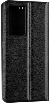 Etui z klapką Beline Leather Book do Samsung Galaxy S21 Ultra Black (5903919064666)