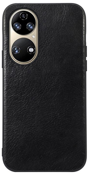 Etui plecki Beline Leather Case do Huawei P50 Black (5903919069623)