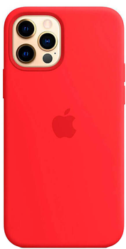Etui plecki Beline Silicone do Apple iPhone 12 Pro Max Red (5903657575813)