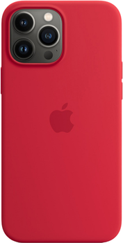 Etui plecki Beline Silicone do Apple iPhone 13 Pro Max Red (5904422910815)